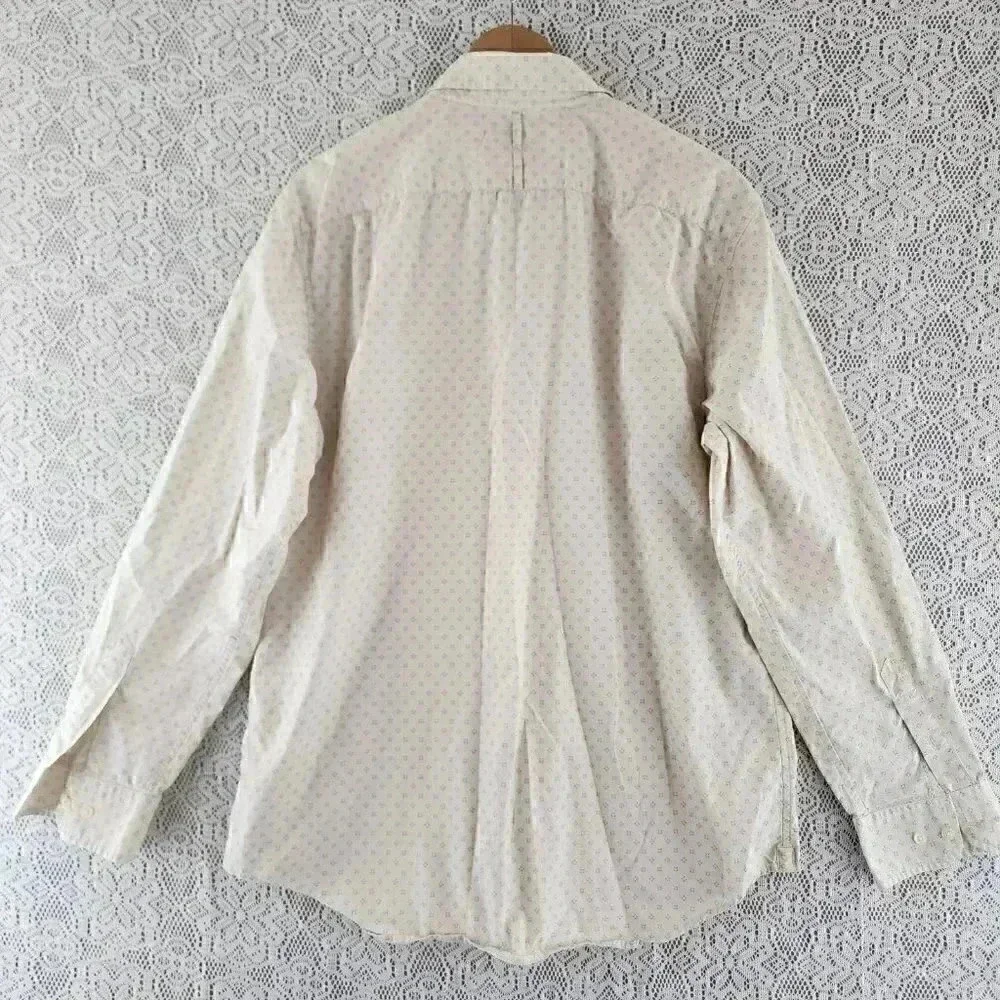 Banana Republic Pattern Button Down Long sleeve Men's Shirt XL